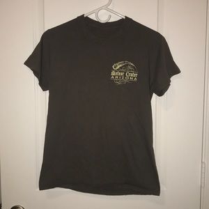 Unique!! Meteor Crater Boys Short Sleeve Tee